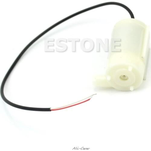 Mini New Micro Submersible Motor Pump Water Pumps DC 3-6V 120L/H Low