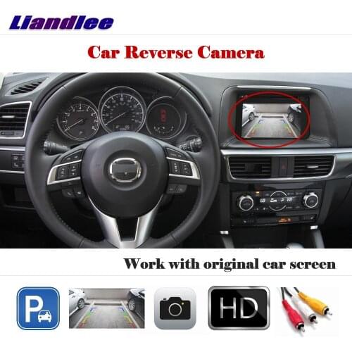 Car Reverse Parking Camera For Mazda CX-5 CX5 2015 2016 2017 Not Fit 2014 2020 2021 HD Rear View Cam Work with Factory Screen