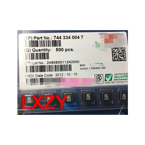 Free Shipping 10PCS/lot 7443340047 WE-HCC 8070-0.47UH 32A 8.4X7.9X7.2MM High Current Inductor