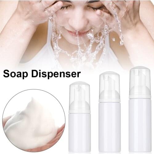 1 Pc 30/50/80 Ml Plastic Foam Pump Bottle Empty Face Eyelashes Cosmetic Bottle Cleaner Soap Dispenser Foam Bottle Bath Supplies