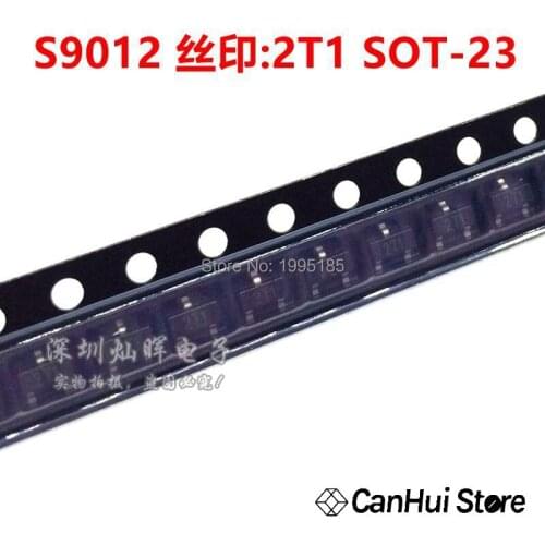 100PCS S9012 SOT23 9012 SOT SMD 2T1 SOT-23 new transistor