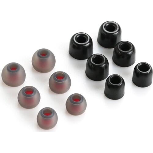 12Pcs Replacement Eartips Premium Memory Foam Earphone Earbuds Tips Noise Reducing Earbud Tips for 5mm-7mm in-Ear Headphones