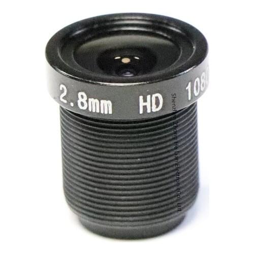 2.8mm Lens 2.0 MegaPixel 110 Degree MTV M12 x 0.5 Mount Infrared Night Vision Lens For CCTV Security Camera