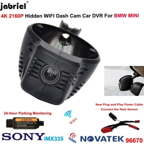 4K Dash Cam Car DVR for BMW MINI r56 r57 r58 r59 r60 r61 f54 f55 f56 f57 f60 for BMW MINI Cooper S D ONE CABRIO CLUBMAN PACEMAN