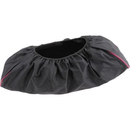 Black Car Winch Cover Waterproof Anti-dust 8,000-17,500 lbs Heavy Duty