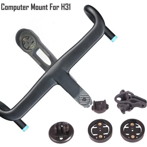For H31, CP01, CP04, CP06, CP07, CP10,CP16 integrated bike handlebar Computer Mount Holder Out for Garmin Bryton cateye GoPro