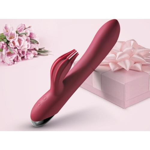 G Spot Rabbit Dildo Vibrator Orgasm Adult Toys USB Charging Powerful Masturbation Sex Toy for Women Waterproof adult Sex product