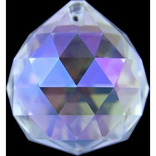 15mm-40mm AB Crystal Faceted Balls Glass Lighting Chandelier Pendant For Home And Party Decoration