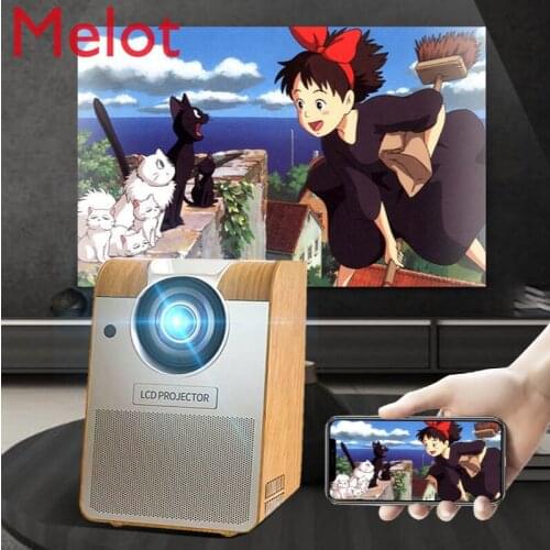 Mobile Phone Projector Household Small Bedroom Dorm Projection Wall HD Projection Screen Wireless Portable Projector
