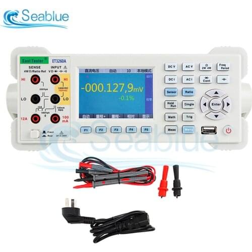 ET3260A ET3260 Six And A Half Digits Multimeter Accuracy 0.0035% Desktop Multimeter With 3.5-inch Color Screen