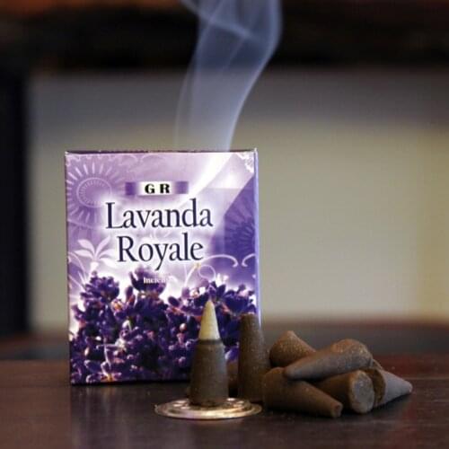 Natural Indian Incense Cones 1 Small Box Meditation Jasmine India Incense Tower + Incense Holder Lavender Opium Scents for Home