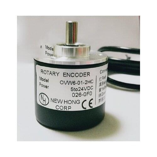 24V New Incremental Encoder Rotary Encoder HTL Reverse Phase Difference 1024P/R1000 Line OVW6-1024-2MHD