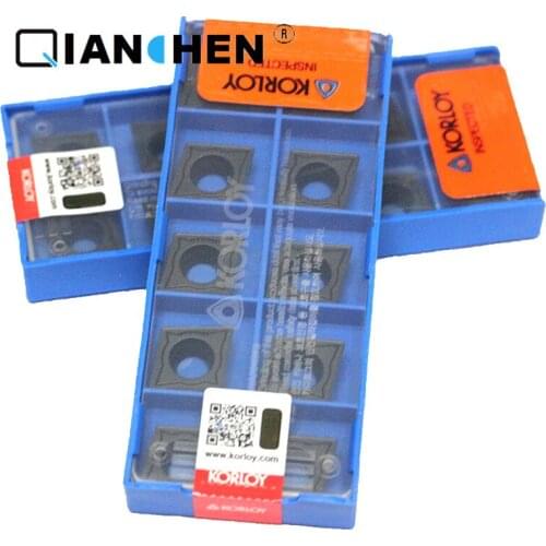 Genuine Original Korea Korloy CCMT120404-C25 NC3120 CCMT120404-HMP NC3020 (10pcs/lot) High Quality Internal turning tool Insert