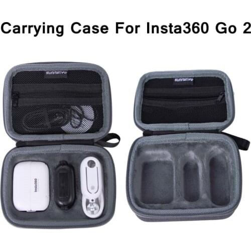 Protable Storage Bag For Insta360 GO 2 Carrying Case Handbag Protective Box Storage Case for Insta360 GO2 Camera Accessories
