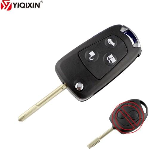 YIQIXIN 3 Buttons Remote Flip Folding For Ford Focus Mondeo Modified Fiesta C-MAX Fusion Transit KA Remote Key Shell