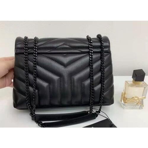 2021 Genuine Leather Designer Luxury Brand Fashion Womens Shoulder Bags Top Mirror Quality Womens Bags 25cm Small Size Bags