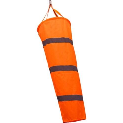 Home Garden Aviation Windsock Bag Rip-stop Luminous Weather Wind Direction Measurement Weather Vane Reflective Belt Wind Toy