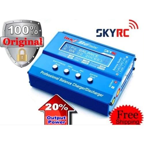 SKYRC Original Imax B6 Mini 60W Professional Battery Balance Charger Discharger Multi-function For RC Helicopter Drone Charging