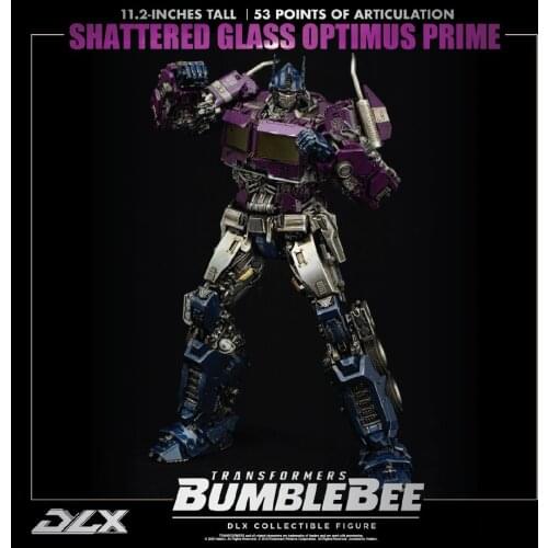 3A Threezero DLX Mirror World Op-Comannder Purple Scale Collectible Figure Toys 12 Inches Tall