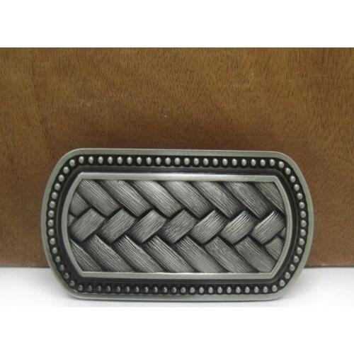 BuckleClub wholesale retro western celtic belt buckle jeans gift belt buckle FP-03502 PEWTER FINISH for men 4cm width loop