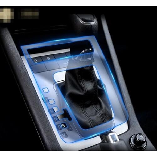 For Skoda Octavia A7 2017-2019 Car Interior Center console Transparent TPU Protective film Anti-scratch Repair film Accessories