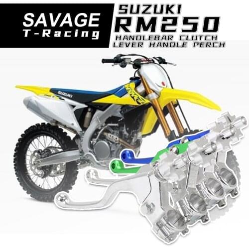 For SUZUKI RM 85 125 250 2001-2008 RM-Z DMZ 250 450 2005-2020 2019 Handlebar Clutch Lever Handle Perch Motorcycle Accessories