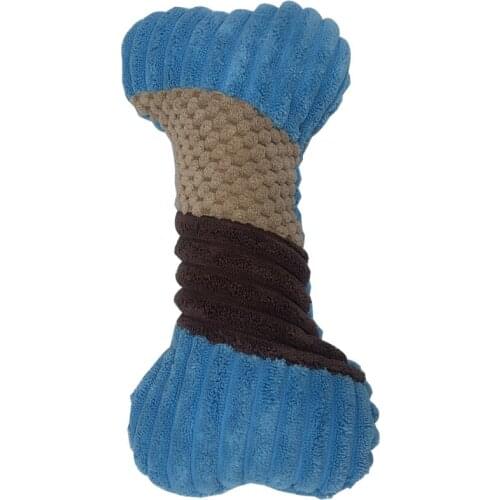 1PC Cute Bone Pet Dog Cat Sound Squeakers Squeaky Toy For Small Puppy Chew Play Strip Plush Toy Pet Supplies cosas para perros