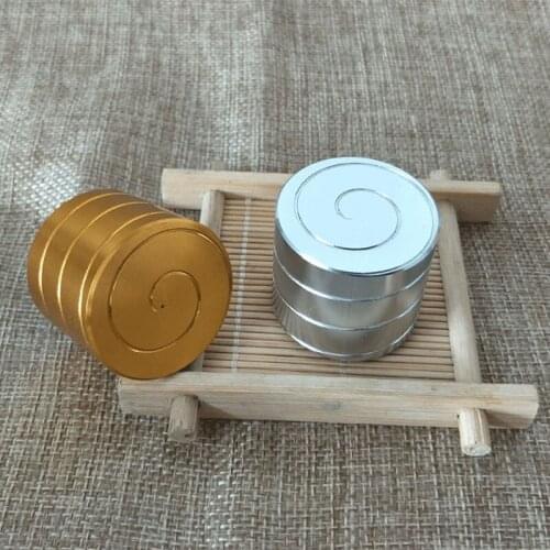 Kinetic Desktop Toys Copper/ Aluminum Alloy Decompression Hypnosis Rotary Gyro Adult Fingertip Toy Children Toys Gift