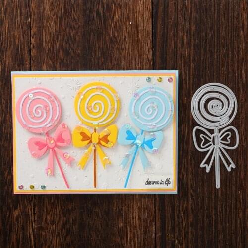 InLoveArts Lollipop Metal Cutting Dies New 2020 for Card Making Scrapbooking Dies Embossing Cuts Stencil Frame Craft Dies