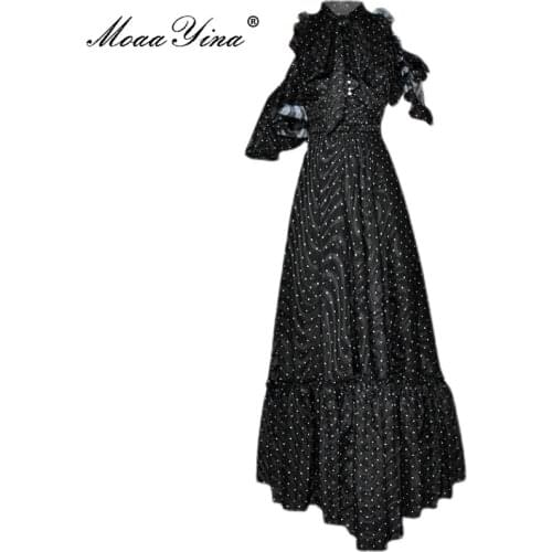 Летние платья с открытыми плечами MoaaYina China At AliExpress