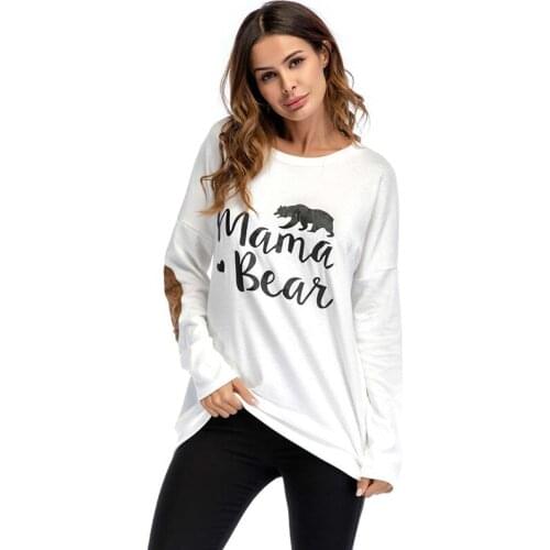 Spring Plus Size T-shirt For Women Fashion Letter Print O-neck Long Sleeve Ladies Streetwear Casual Harajuku Tee Shirt Tops
