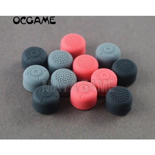 OCGAME Silicone Thumb Stick Grip Caps Gamepad Analog Joystick Cover Case For Switch NS NX Controller Extender Joy-Con 2pcs/lot