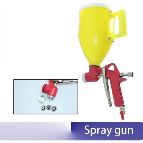 Upper pot paint spray gun Suitable to Lacquer, Diatom mud, Putty, latex paint etc