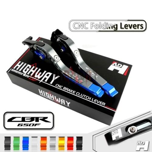 CNC Brake Handle Bar Lever Extendable Folding Adjustable Brake Clutch Levers For HONDA CBR650F CBR 650 F CB650F 2014-2017