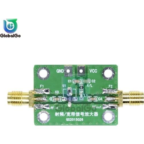 0.1-2000MHz RF Wideband Amplifier Broadband Module Receiver 30dB Low-noise LNA