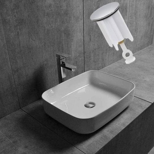 40MM Bath Plug Sink Plug Bathroom Universal Basin Plug Detachable Adjustable Manual Lift Drain Plug Kitchen Accessories