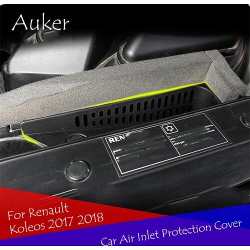 Car Styling Car Engine Air Inlet Protection Cover Car Styling For Renault Koleos 2017 2018