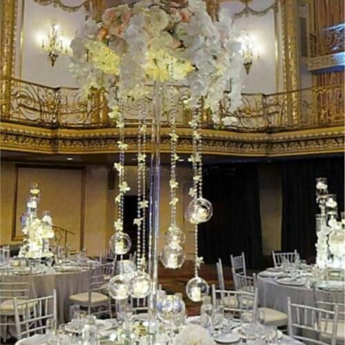 Wedding flower vase Table centerpiece metal flower holder Banquet Supply 10pcs/lot