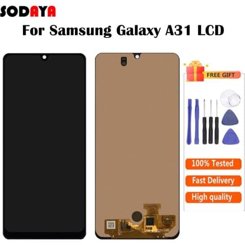 TFT For SAMSUNG Galaxy A31 A315 Display SM-A315F SM-A315F/DS LCD Display Touch Screen Digitizer Assembly For Samsung A31 LCD