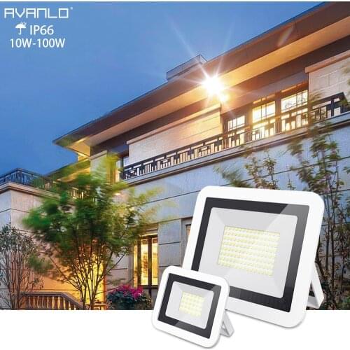 Waterproof Outdoor Wall Garden Spot Reflector Exterior Security Foco Lamp 220V 10W 20W 30W 50W 100W Led Flood Light