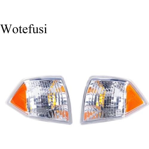 Wotefusi 2pcs Car ABS Plastic Turn Signals Fit for Jeep Compass 2007 2008 2009 2010 [QPA638]