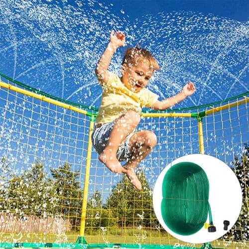 Trampoline Waterpark Sprinkler Best Outdoor Summer Toys For Kids Outside Sport Accessories