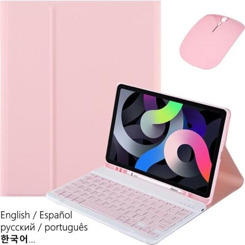 Case for Samsung Galaxy Tab A7 10.4 Wireless Bluetooth Keyboard Teclado for Galaxy Tab A7 T500 T505 Tablet Magnetic Cover Funda