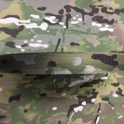10M Multicam MC Camouflage Double Sided Webbing Strap DIY Belt 2.5cm/3.8cm Width