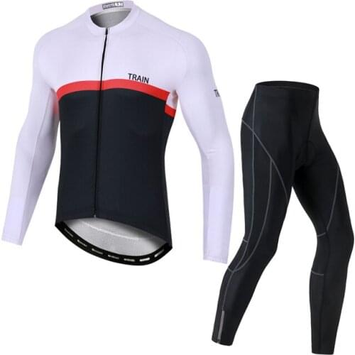 YOCENE New Men Long Sleeve Jersey Spring Summer Clothes Bike Outdoor Set Ropa Ciclismo Mountain Road Cycling Wear
