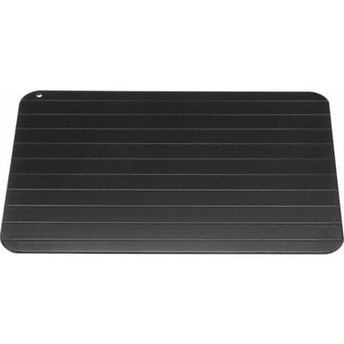 Defrosting Tray Thaw Rapid Heating Tray Fast for Freezing Meat FoodNo Electricity Non-stick No Chemicals Safety Kitchen Tool