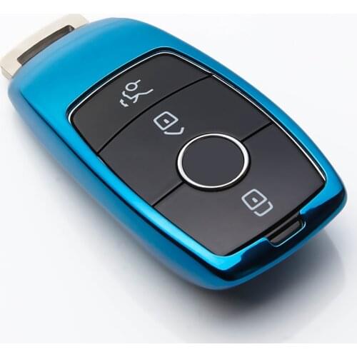 Soft TPU Car Smart Key Case Cover For Mercedes Benz 2017 E Class W213 2018 S Class Remote Key Protective Keyring Car Styling
