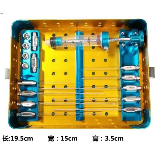 Facial fat filling graft transplantation cannula kit Stem Cell Lipo face Fat Transfer Liposuction needle set Hot Sale