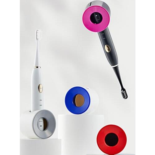 Wall-mounted Electric Toothbrush Holder Suction Wall Bathroom Shelf Toothbrush Storage Bathroom Accessories Set Bathroom Storage