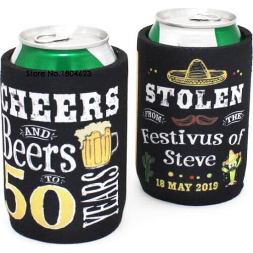 300 Pieces Neoprene Can Cooler Sleeves for Cola Beer Energy Drink Colorful Hot Water Bottle Cover Beer Can Cover Stubby Holders